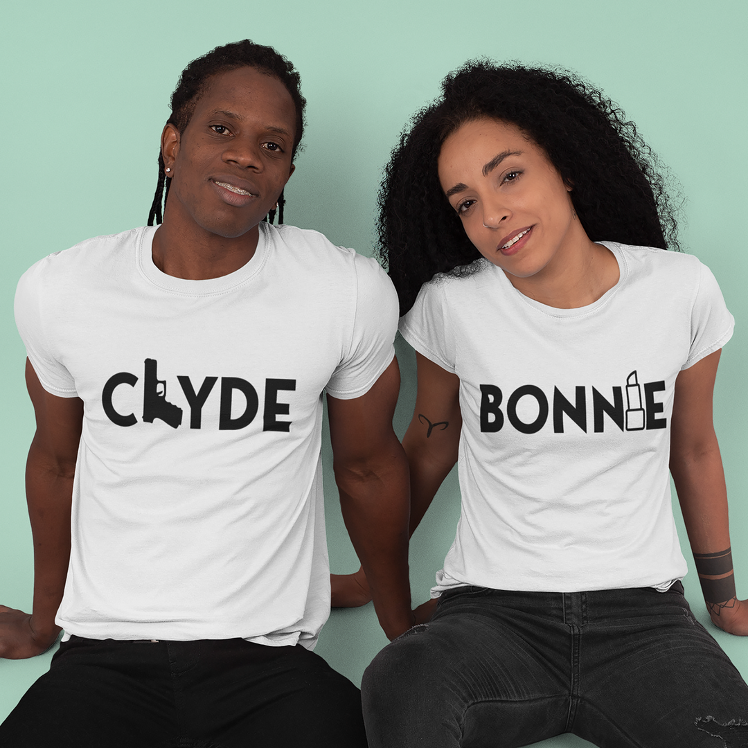 "BONNIE & CLYDE" Couple t-shirt