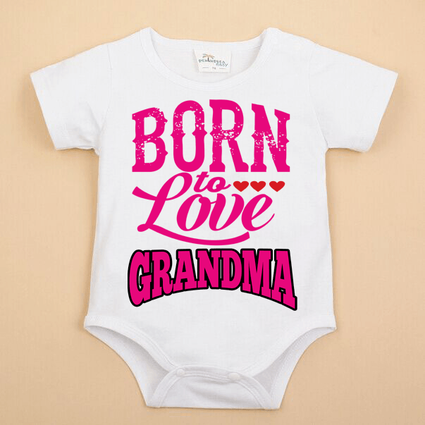 Born To Love Grandma" KIDS T-SHIRT