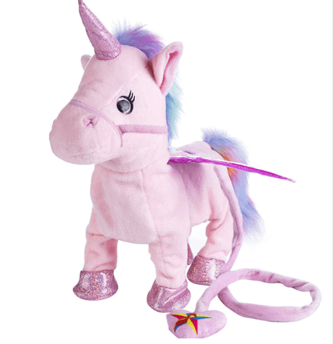 "35cm Electric Walking Unicorn Toy, Stuffed Toy with Electronic Music for Children" Flat Shipping - LA Shirt Company