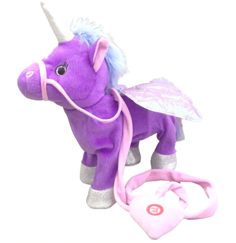 "35cm Electric Walking Unicorn Toy, Stuffed Toy with Electronic Music for Children" Flat Shipping - LA Shirt Company