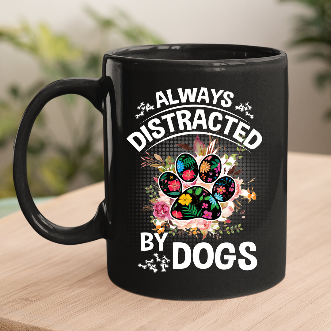 Distracted by Dogs-Mug