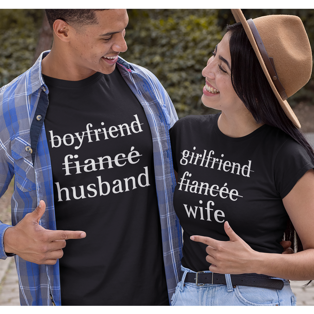 "Husband & Wife" Couple t-shirt