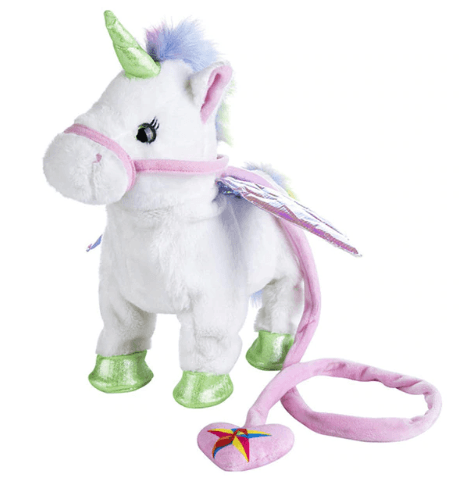 "35cm Electric Walking Unicorn Toy, Stuffed Toy with Electronic Music for Children" Flat Shipping - LA Shirt Company